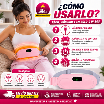 Cinturón Térmico Anti-Cólicos Femenino