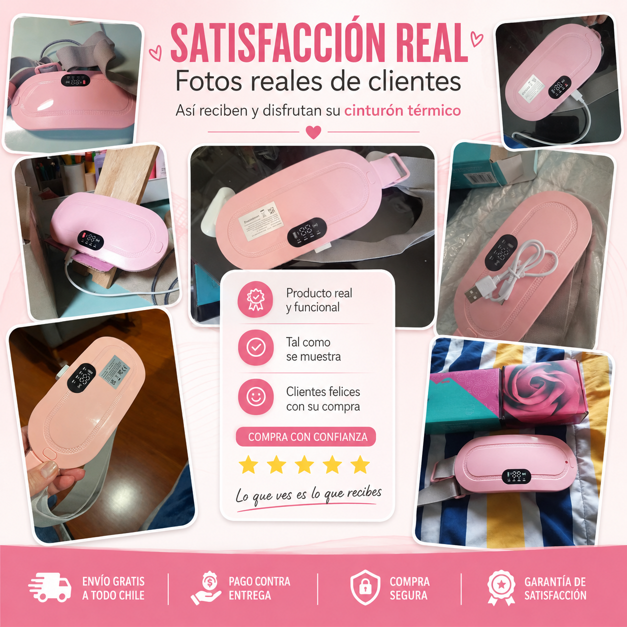 Cinturón Térmico Anti-Cólicos Femenino